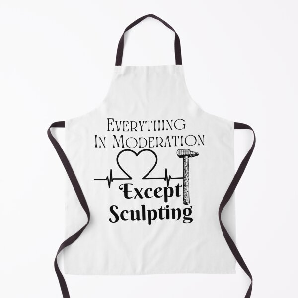 Item preview, Everything In Moderation Except Sculpting Funny T-shirt men gift women gift designed and sold by InnovantDesigns.