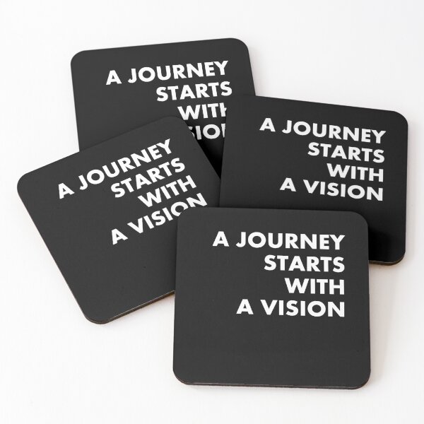 Item preview, A Journey Starts With A Vision designed and sold by Lovecracy.