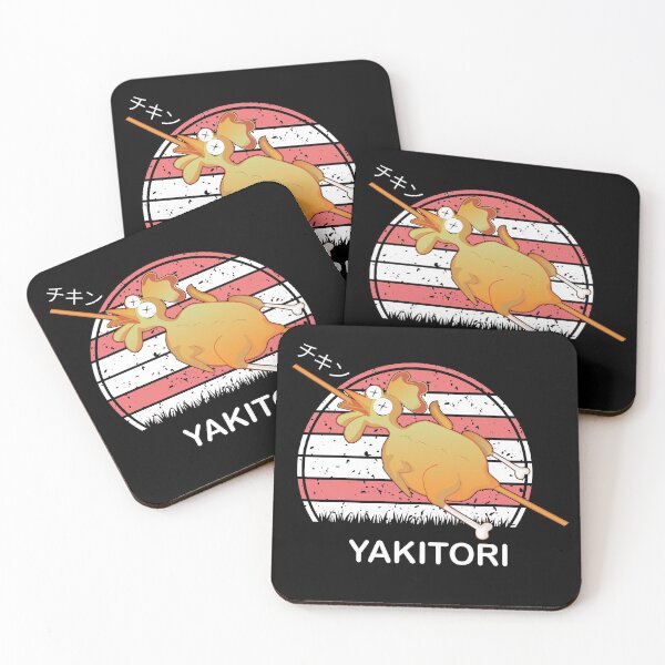 Item preview, yakitori japanese chicken anime manga designed and sold by Raika-Kokuin.