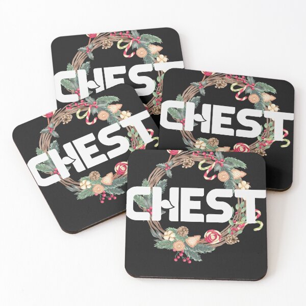 Item preview, Chest Nuts Chestnuts tee Christmas Couples Chest designed and sold by Mo-Am.