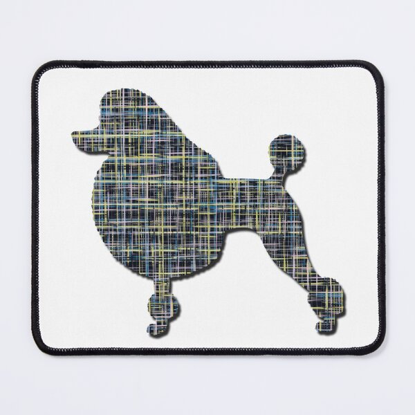 Item preview, Love My Poodle Grid Silhouette  designed and sold by AMSonArt.
