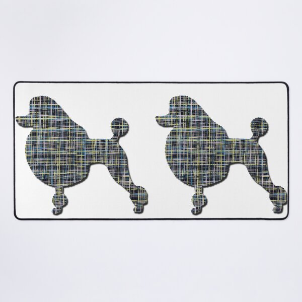 Item preview, Love My Poodle Grid Silhouette  designed and sold by AMSonArt.
