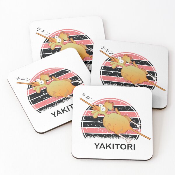 Item preview, yakitori japanese chicken anime manga designed and sold by Raika-Kokuin.