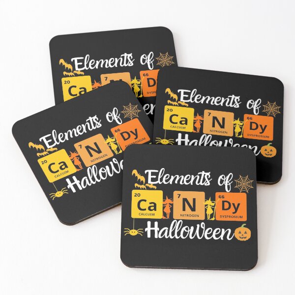 Item preview, Elements Of Candy Halloween, Halloween Funny Sweets Lover Chemist designed and sold by VAN-DESIGN.