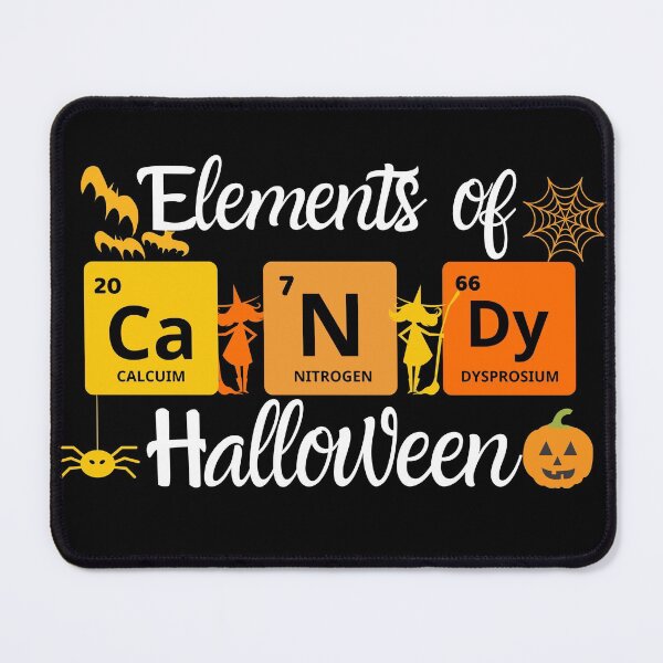 Item preview, Elements Of Candy Halloween, Halloween Funny Sweets Lover Chemist designed and sold by VAN-DESIGN.