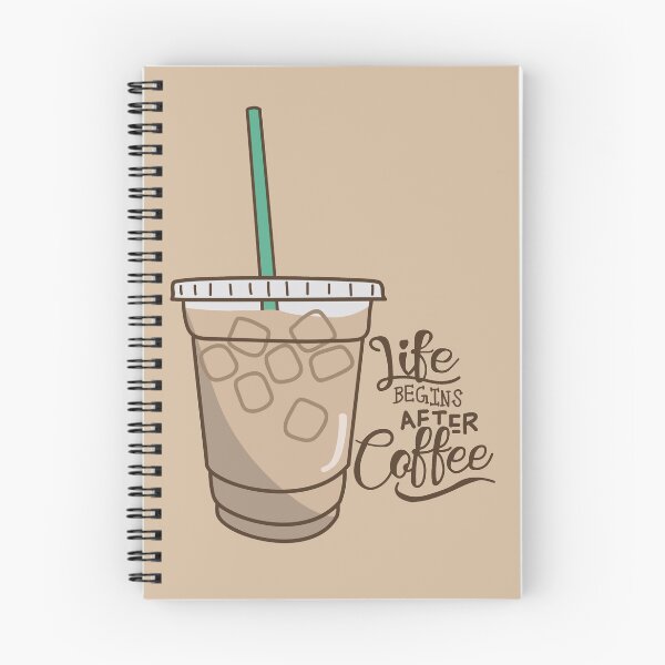 Item preview, Life Begins After Iced Coffee designed and sold by GinjaNinja17.
