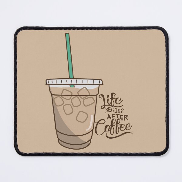 Item preview, Life Begins After Iced Coffee designed and sold by GinjaNinja17.