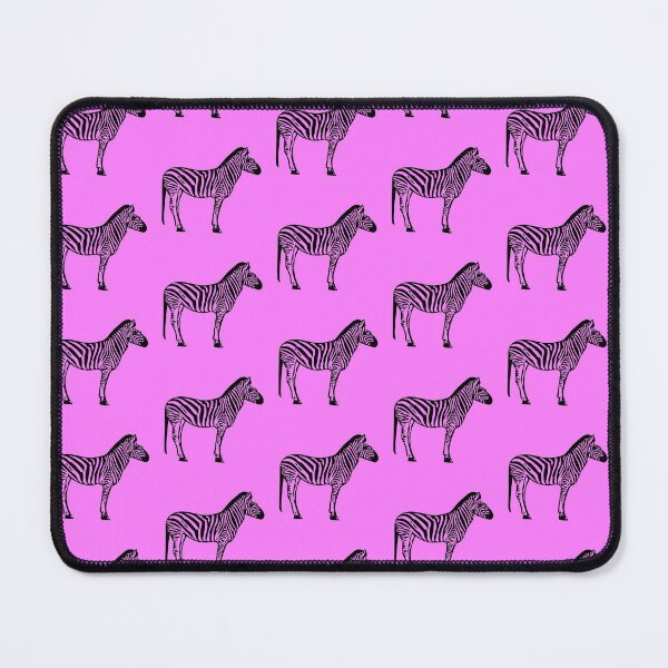 Artikelvorschau, Rosa Zebras-Muster entworfen und verkauft von LittleBettyMakes.