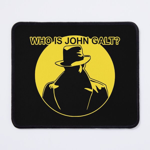 Item preview, Who is John Galt? designed and sold by Liberancaps.