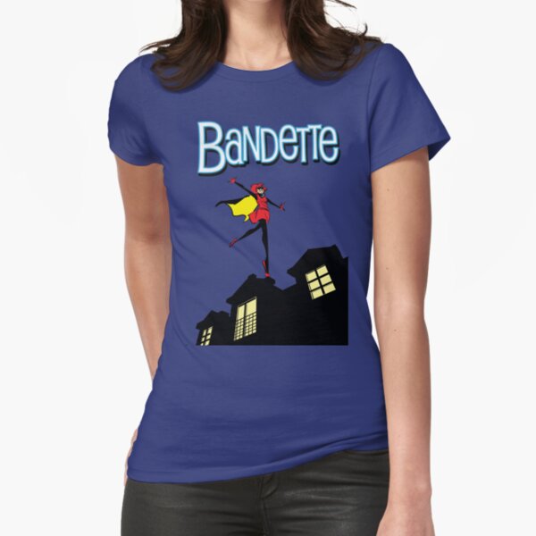 Bandette on the roof Fitted T-Shirt