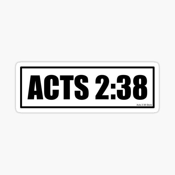 Item preview, This is our "Acts 2:38 Store" Flagship Design. Hope you enjoy! designed and sold by a238c.