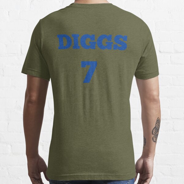 Gridiron Grip Trevon Diggs #7 Dallas Texas Football Cotton T-Shirt Jersey