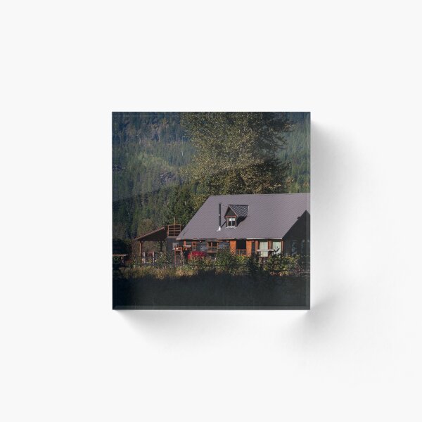 Farmhouse Acrylic Block