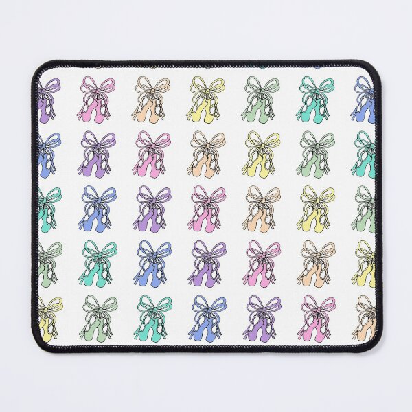 Item preview, Rainbow ballet shoes pattern designed and sold by LittleBettyMakes.