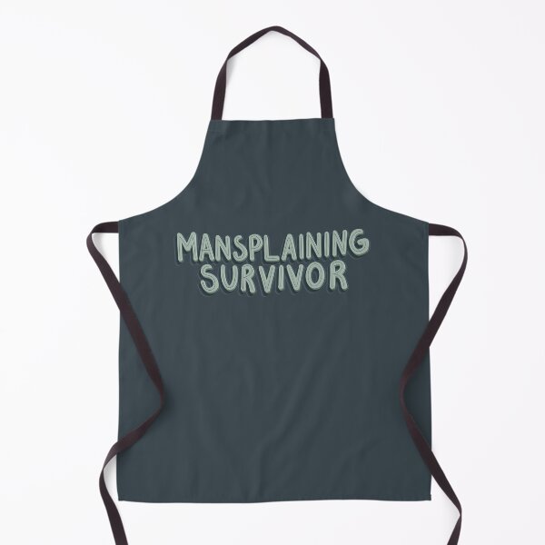 Item preview, Mansplaining survivor designed and sold by NoBra-Store.
