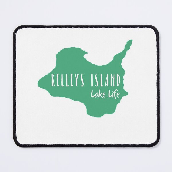 Item preview, Kelleys Island Lake Erie Life Map designed and sold by BusyBeeLife.