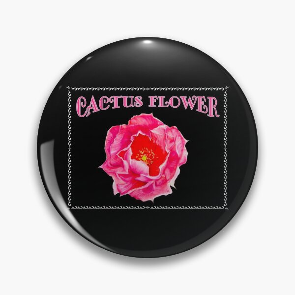 Item preview, Cactus Flower Label designed and sold by PaintedbyCarol.