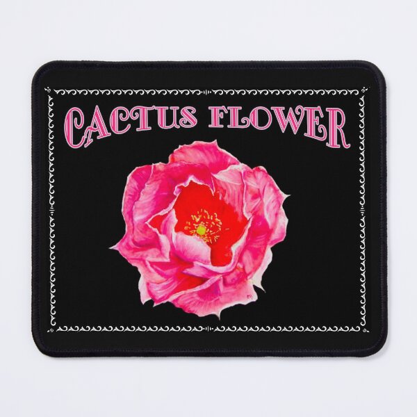 Item preview, Cactus Flower Label designed and sold by PaintedbyCarol.