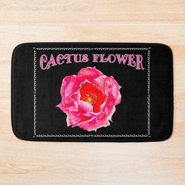 Item preview, Cactus Flower Label designed and sold by PaintedbyCarol.