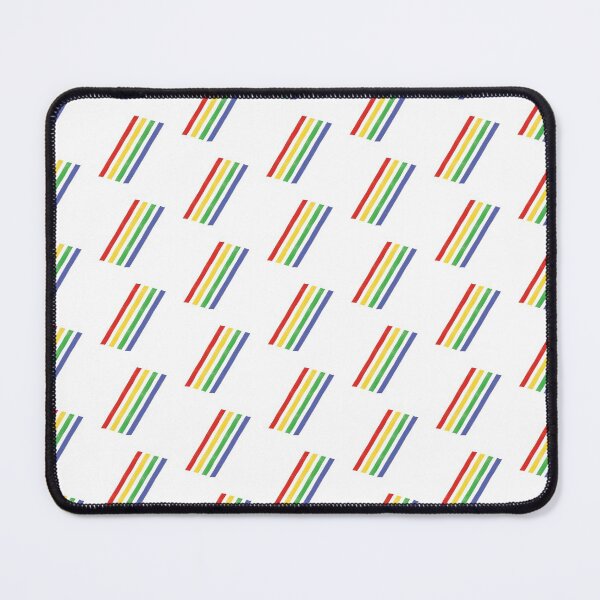 Item preview, Multicolour simple rainbow stripes designed and sold by LittleBettyMakes.