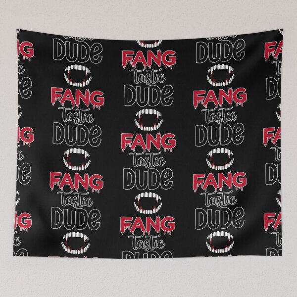 Item preview, Men Fang Tastic Dude Funny Dracula - Funny Halloween designed and sold by R&BApparel.