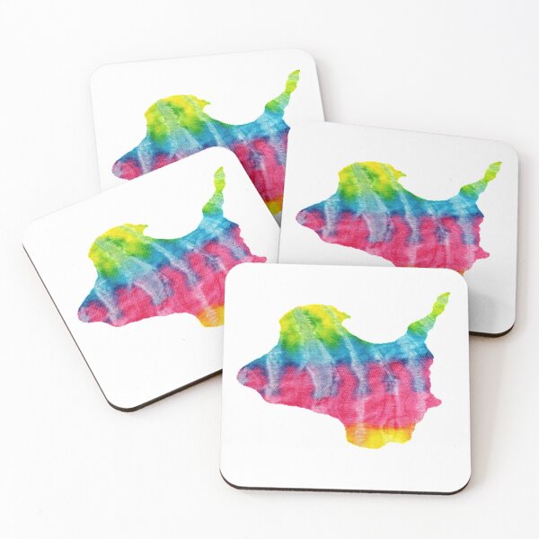Item preview, Kelleys Island Lake Erie Tie Dye Map designed and sold by BusyBeeLife.