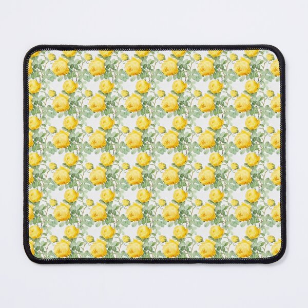 Item preview, Yellow vintage roses print (small) designed and sold by LittleBettyMakes.