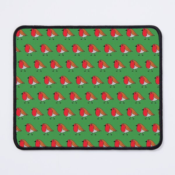 Item preview, Robins on green designed and sold by LittleBettyMakes.