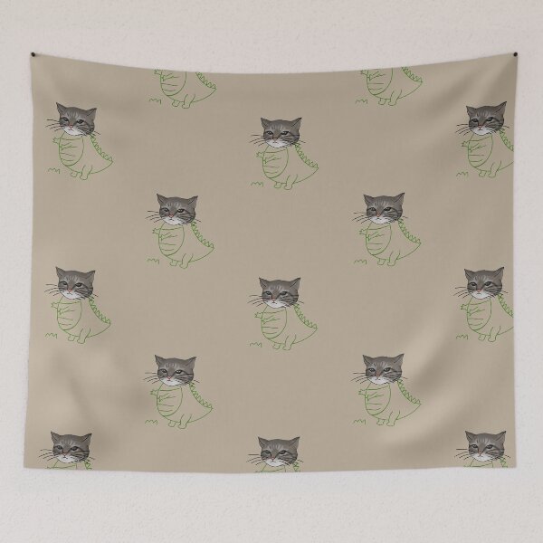 Item preview, Dino cat designed and sold by yalimeart-.