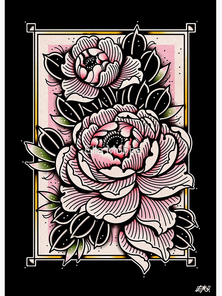 Tattooland  3ntini  Tattoo Flash Drawings  Flower Tattoo 2