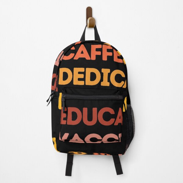 Item preview, Educated Vaccinated Caffeinated Dedicated PE Teacher designed and sold by VAN-DESIGN.