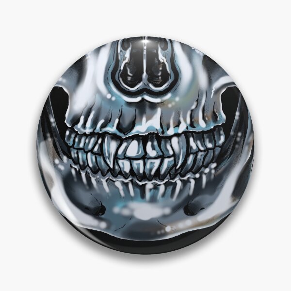 Item preview, Chrome Vampire Skull designed and sold by Oblatrate.
