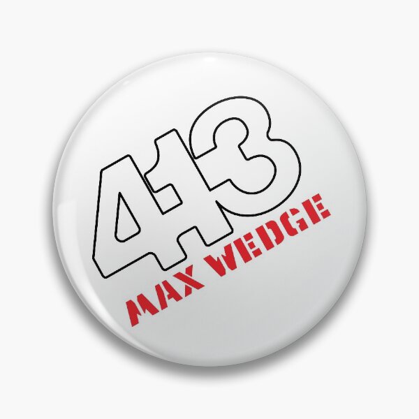 Item preview, 413 Max Wedge - Badge Design designed and sold by Justin Ellis.