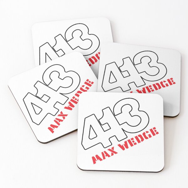 Item preview, 413 Max Wedge - Badge Design designed and sold by Justin Ellis.