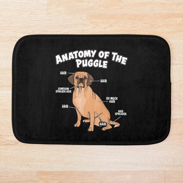 Item preview, Anatomy Of A Puggle Funny Dog Lover  designed and sold by JessieJune.