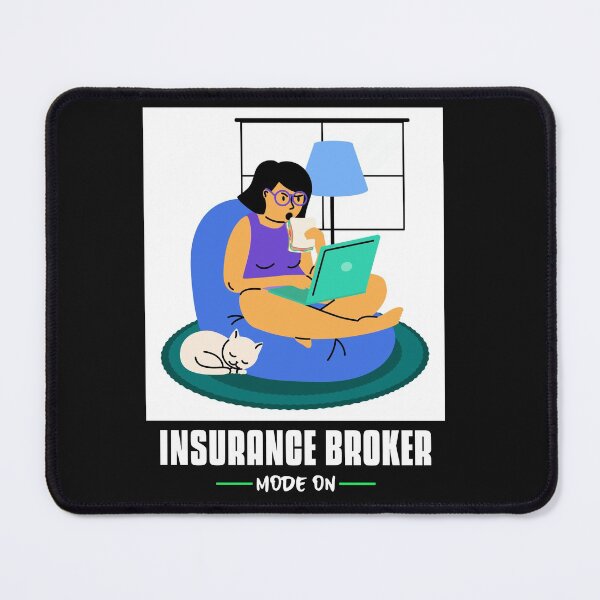 Item preview, INSURANCE BROKER ASK ME HOW I CAN HELP YOU TODAY designed and sold by BestCoolStuff.