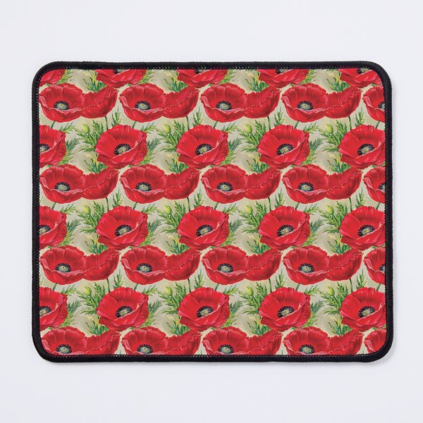 Artikelvorschau, Vintage Mohnblumen drucken entworfen und verkauft von LittleBettyMakes.