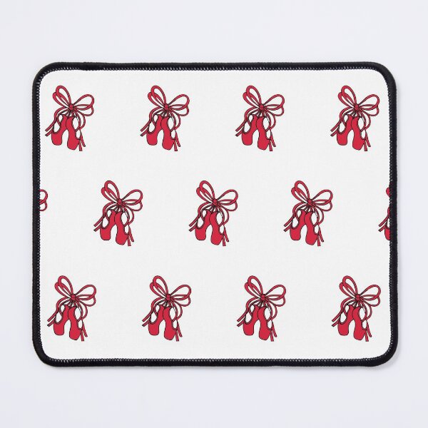 Item preview, Red ballet shoes print designed and sold by LittleBettyMakes.