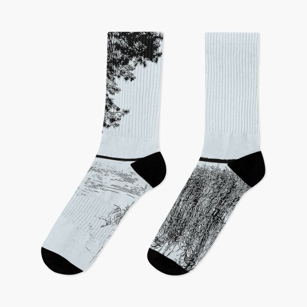 Item preview, Black and white at lakeland designed and sold by Greengardens36.