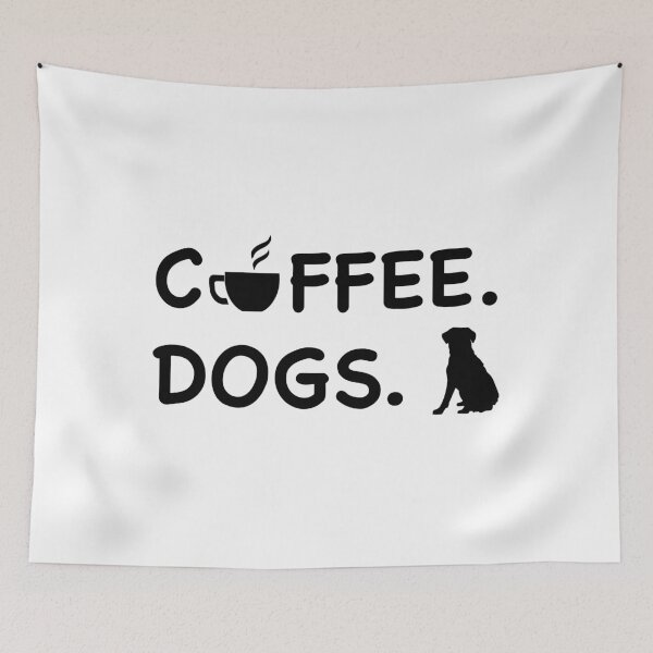 Item preview, Coffee and Dogs designed and sold by CJC Designs.
