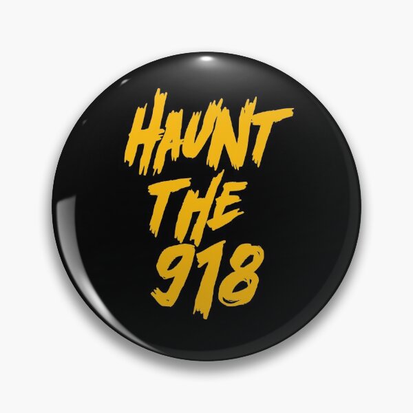 Item preview, Haunt the 918 Halloween Tulsa Area Code Design designed and sold by deskwhiskey.