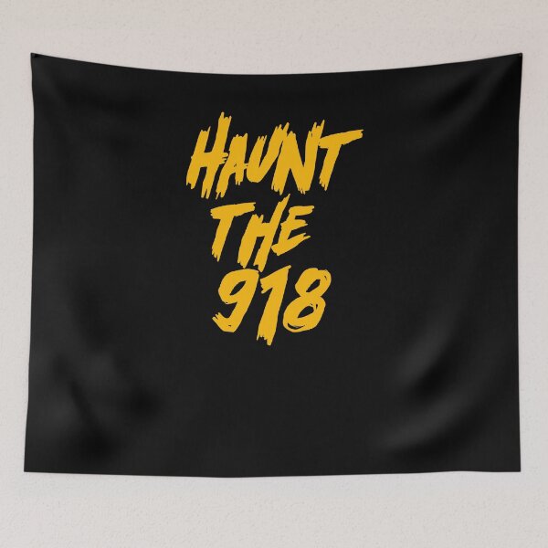 Item preview, Haunt the 918 Halloween Tulsa Area Code Design designed and sold by deskwhiskey.