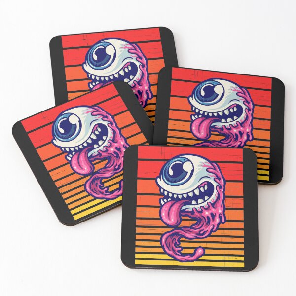 Item preview, Halloween One Eye Monster Retro Style designed and sold by libbergina.