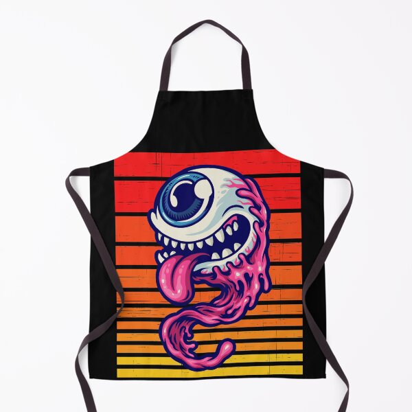 Item preview, Halloween One Eye Monster Retro Style designed and sold by libbergina.