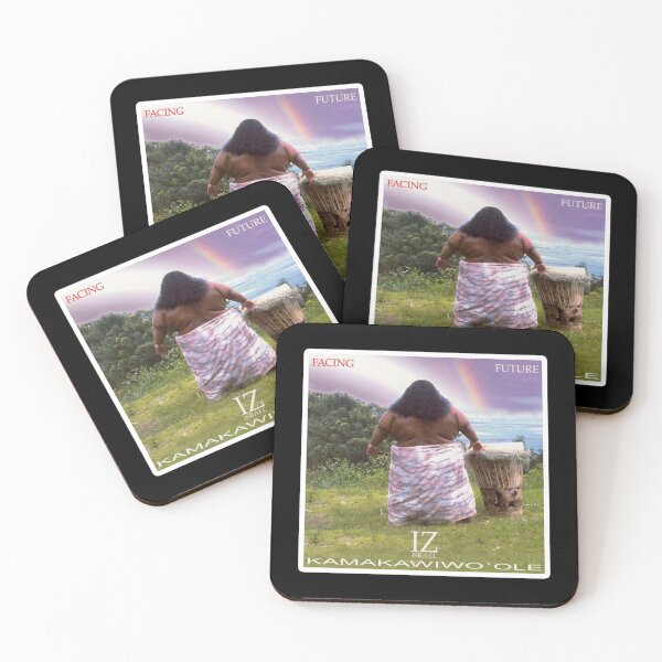 Item preview, Iz Album Cover Facing Future Sticker designed and sold by ainglit.