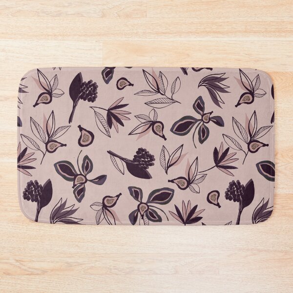 Item preview, Fall figgy leaves and berries pink designed and sold by Kathy-Bourque.