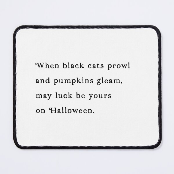 Item preview, May Luck Be Yours On Halloween designed and sold by Me And The Moon.