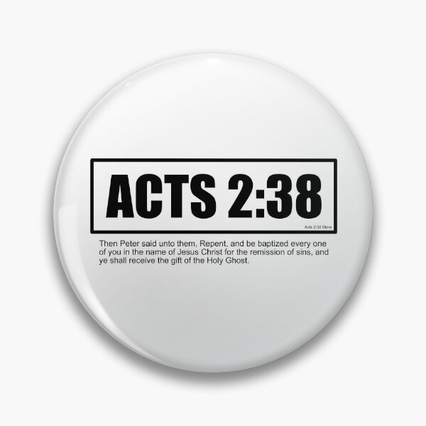 Artikelvorschau, Apostelgeschichte 2:38 - Unser Flaggschiff-Design mit Schrift - Aus "Apostelgeschichte 2:38 Store" entworfen und verkauft von a238c.