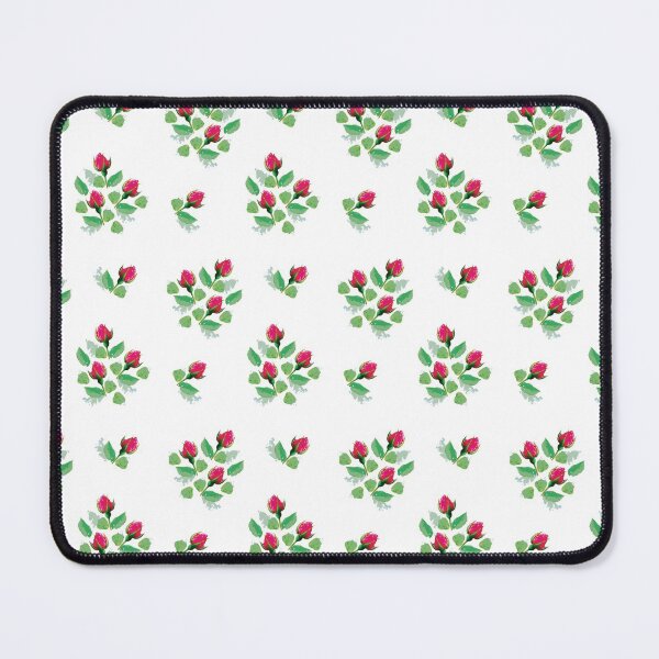 Item preview, Vintage style pink rosebuds print designed and sold by LittleBettyMakes.