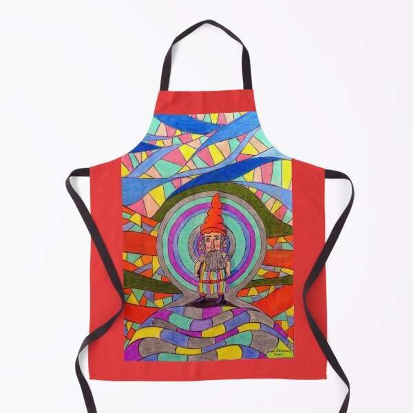 Item preview, 591 - MULTI-COLOURED GNOME DESIGN - DAVE EDWARDS - COLOURED PENCILS - 2021 designed and sold by BLYTHART.
